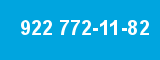922 772-11-82